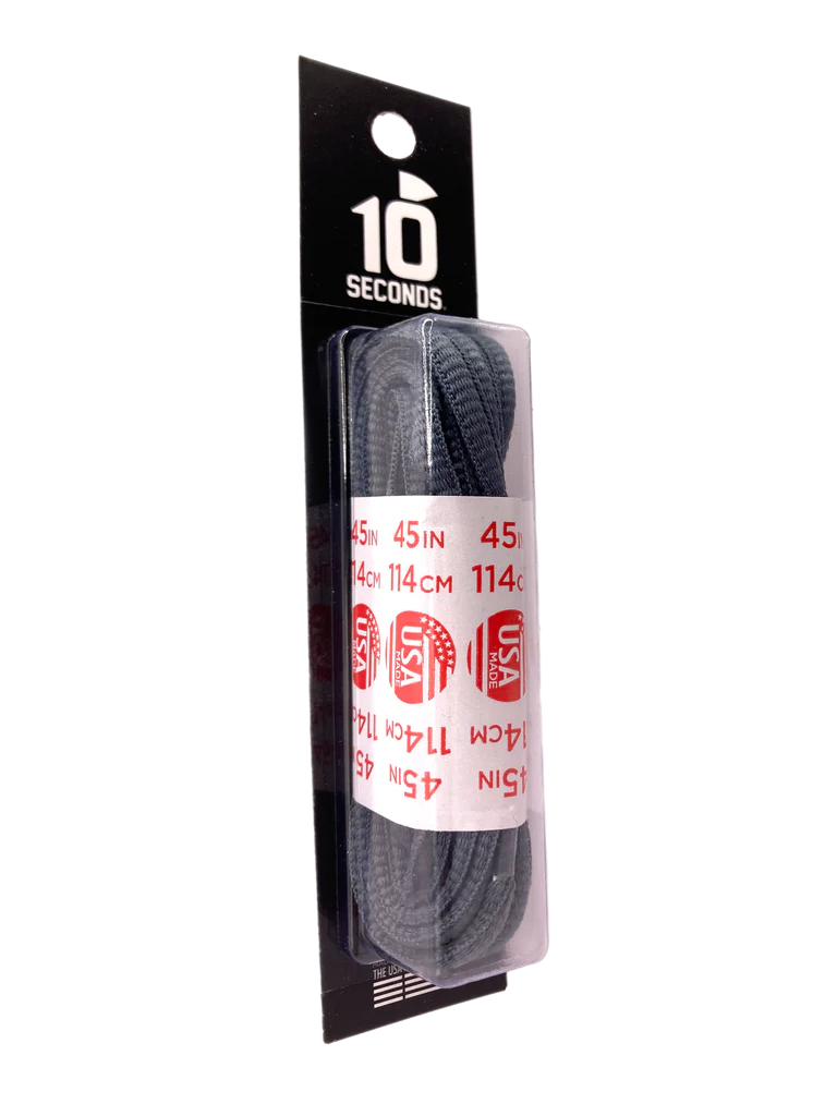 10 SECONDS 45" OVAL LACES | SKY GRAY