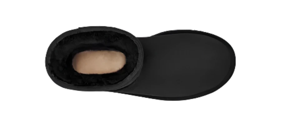 WOMEN'S UGG CLASSIC SHORT II | BLACK - Image 4