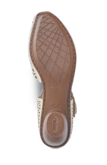 WOMEN'S RIEKER MIRJAM 53 | CREMA - Image 4