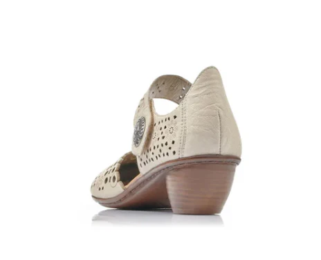 WOMEN'S RIEKER MIRJAM 53 | CREMA - Image 6