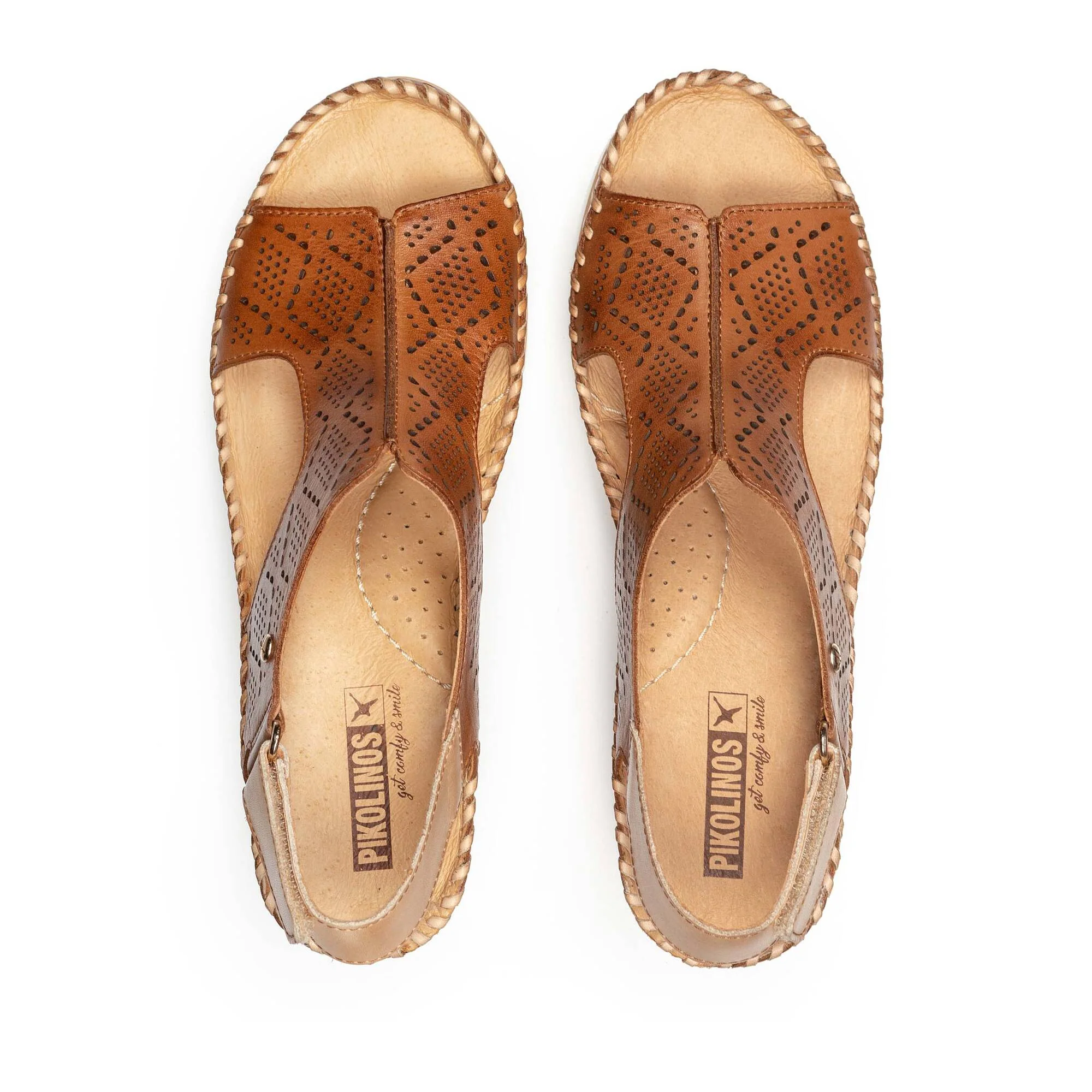 WOMEN'S PIKOLINOS AGUADULCE WEDGE SANDAL | BRANDY - Image 4
