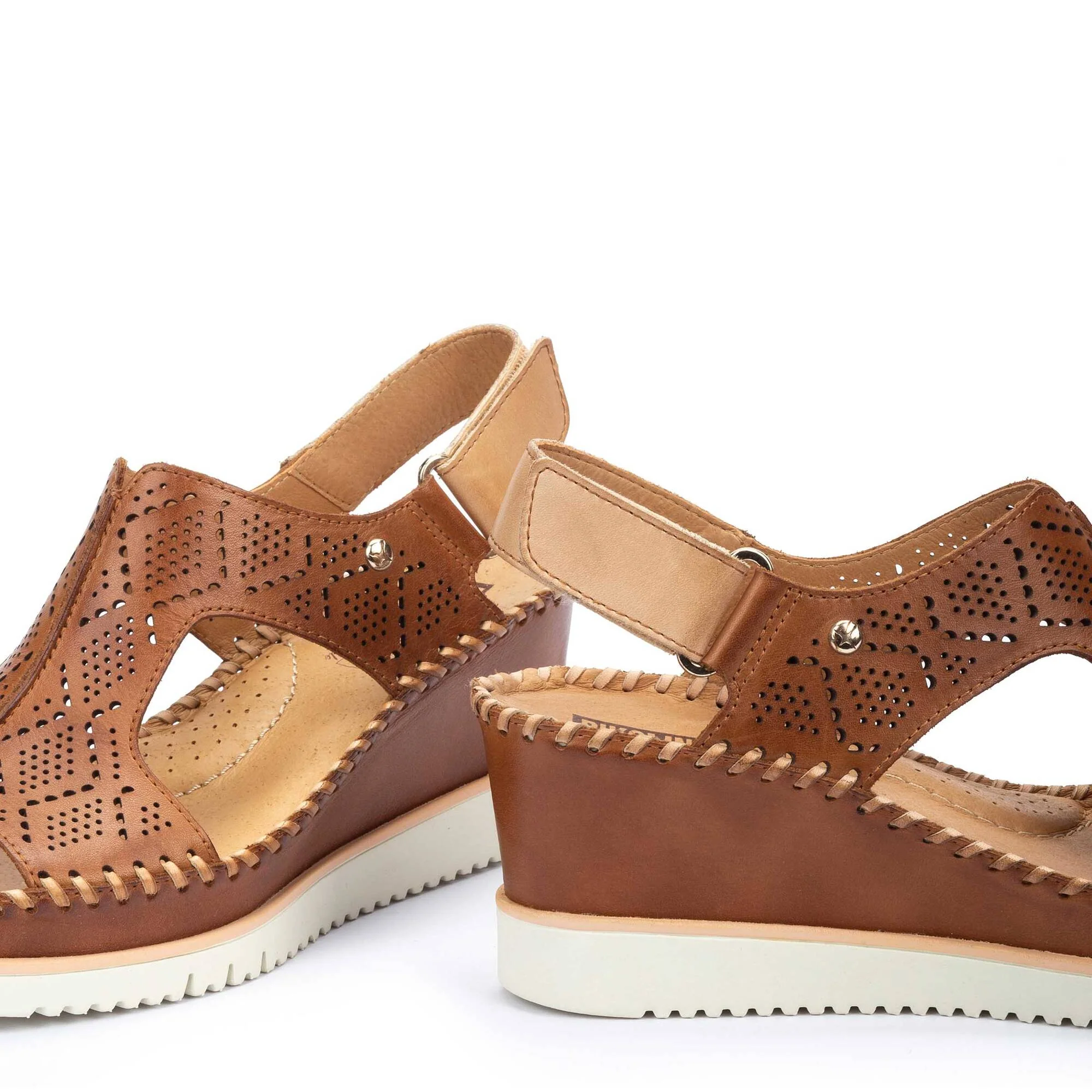 WOMEN'S PIKOLINOS AGUADULCE WEDGE SANDAL | BRANDY - Image 6