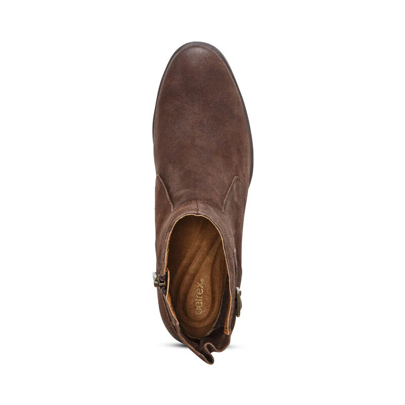 WOMEN'S AETREX RUBI BUCKLE BOOT | BROWN - Image 5