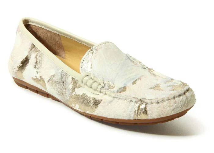 WOMEN'S VANELI ALBION LOAFER | CREAM / PLATINO - Image 4