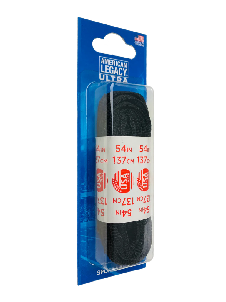 AMERICAN LEGACY ULTRA OVAL 45" SPORT LACES | BLACK