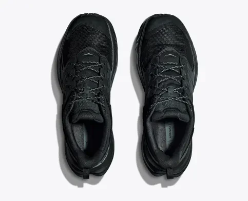 MEN'S HOKA ANACAPA 2 LOW GTX | BLACK / BLACK - Image 5