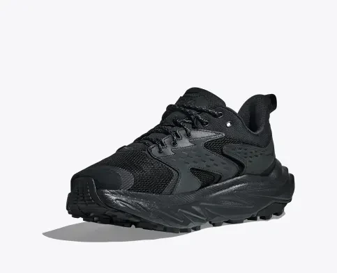MEN'S HOKA ANACAPA 2 LOW GTX | BLACK / BLACK - Image 6