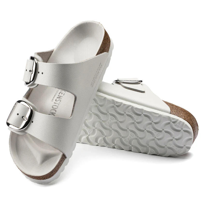 WOMEN'S BIRKENSTOCK ARIZONA BIG BUCKLE | WHITE - Image 5