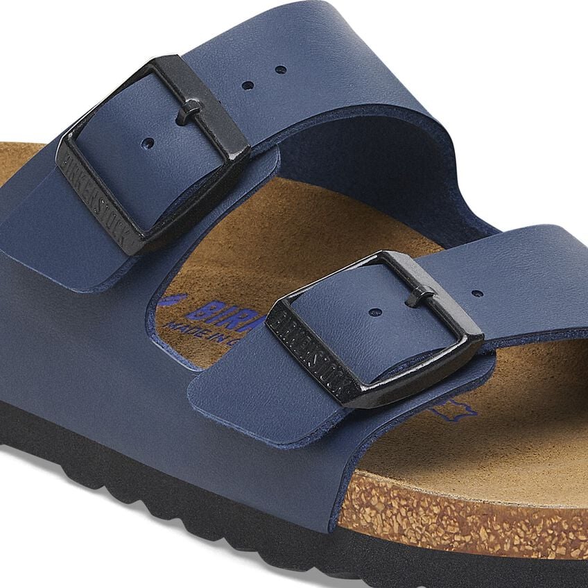 UNISEX BIRKENSTOCK ARIZONA SOFT FOOT BED BIRKO-FLOR | BLUE - Image 3