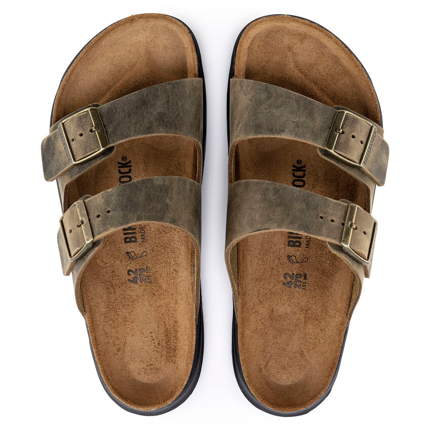 MEN'S BIRKENSTOCK ARIZONA RUGGED | FADED KHAKI - Image 4
