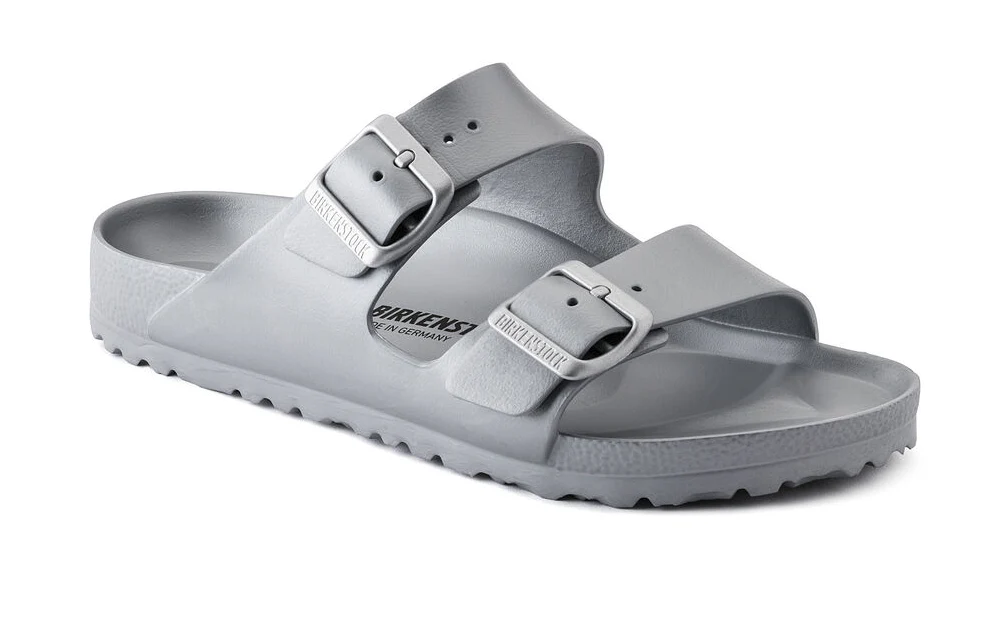 UNISEX BIRKENSTOCK ARIZONA EVA | METALLIC SILVER - Image 2