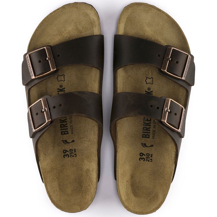 UNISEX BIRKENSTOCK ARIZONA OILED LEATHER | HABANA - Image 6