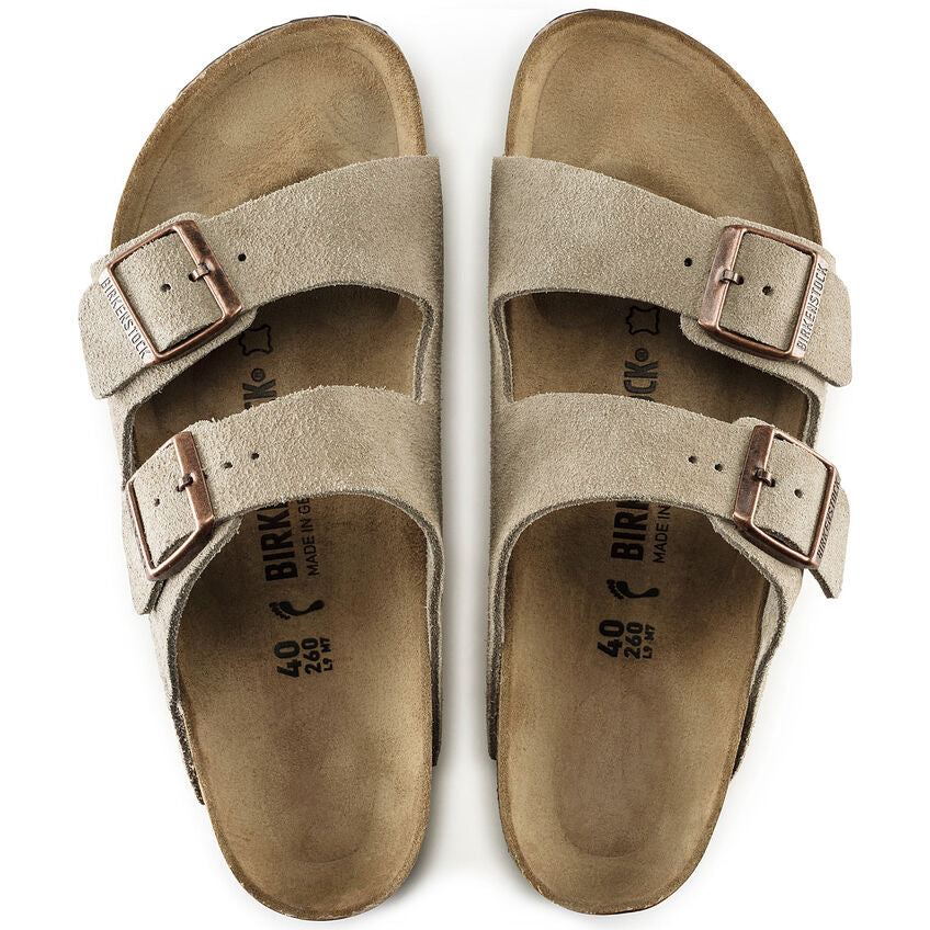 UNISEX BIRKENSTOCK ARIZONA SUEDE LEATHER | TAUPE - Image 5