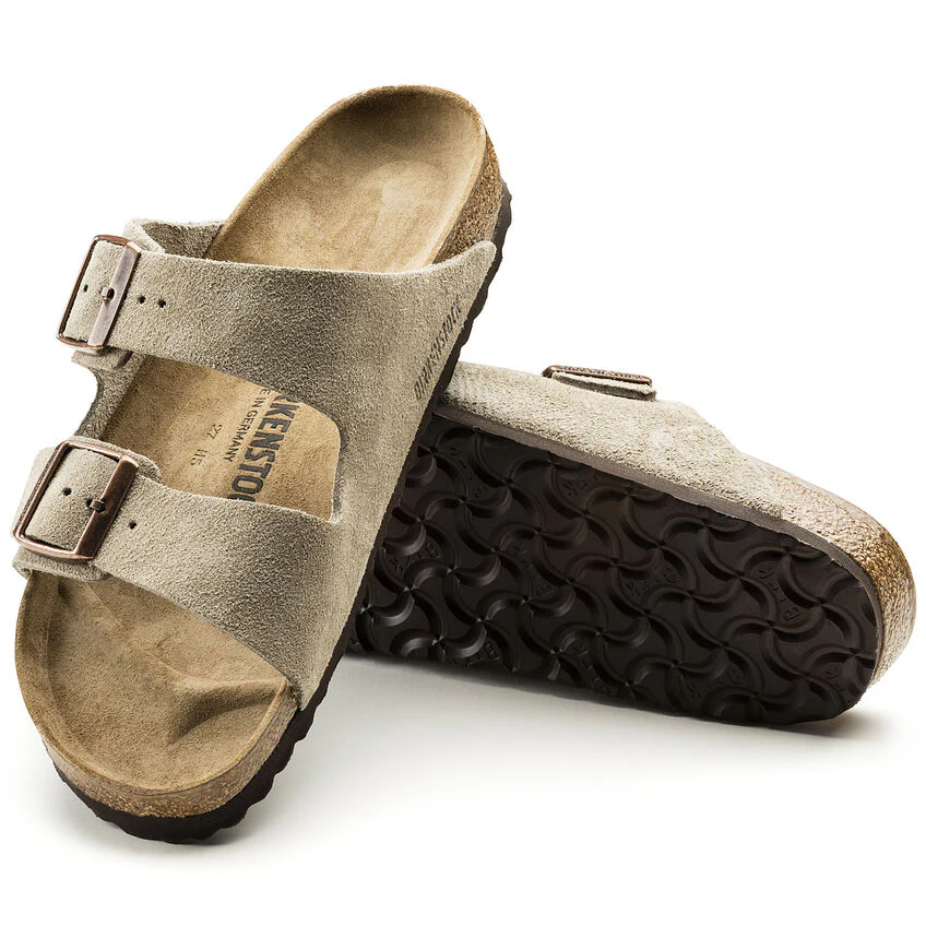 UNISEX BIRKENSTOCK ARIZONA SUEDE LEATHER | TAUPE - Image 6