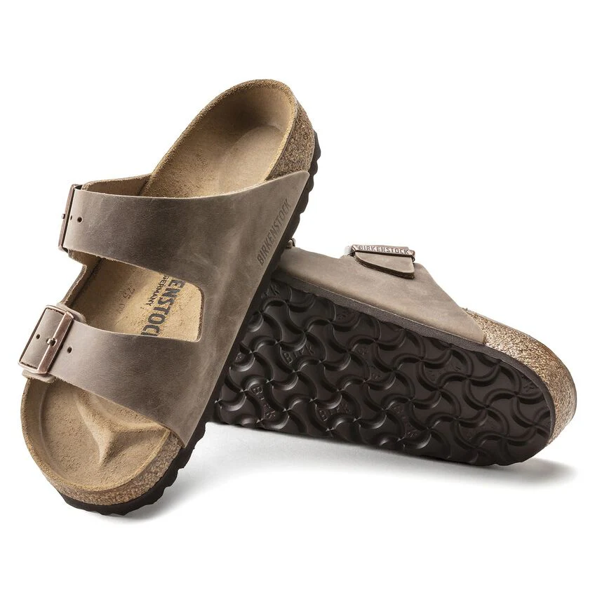 UNISEX BIRKENSTOCK ARIZONA OILED LEATHER | TOBACCO BROWN - Image 7