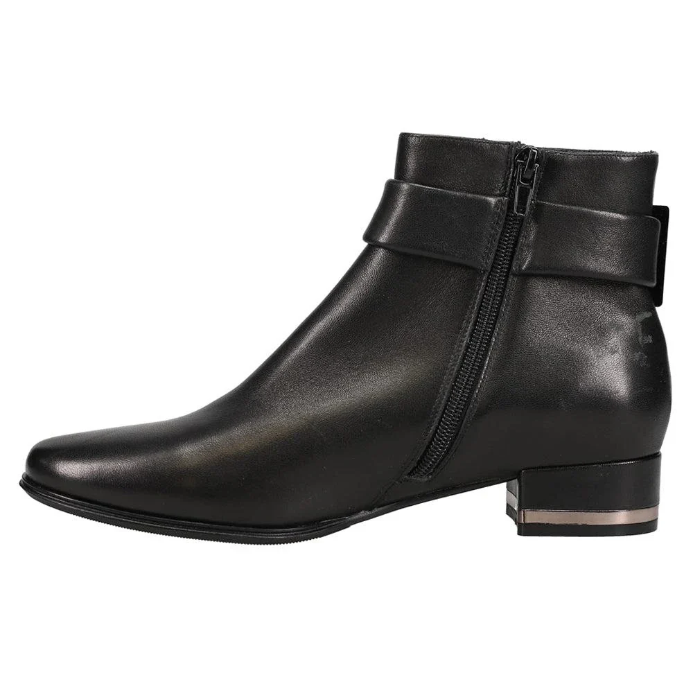 WOMEN'S VANELI AVENEL BOOT | BLACK NAPPA LEATHER - Image 2