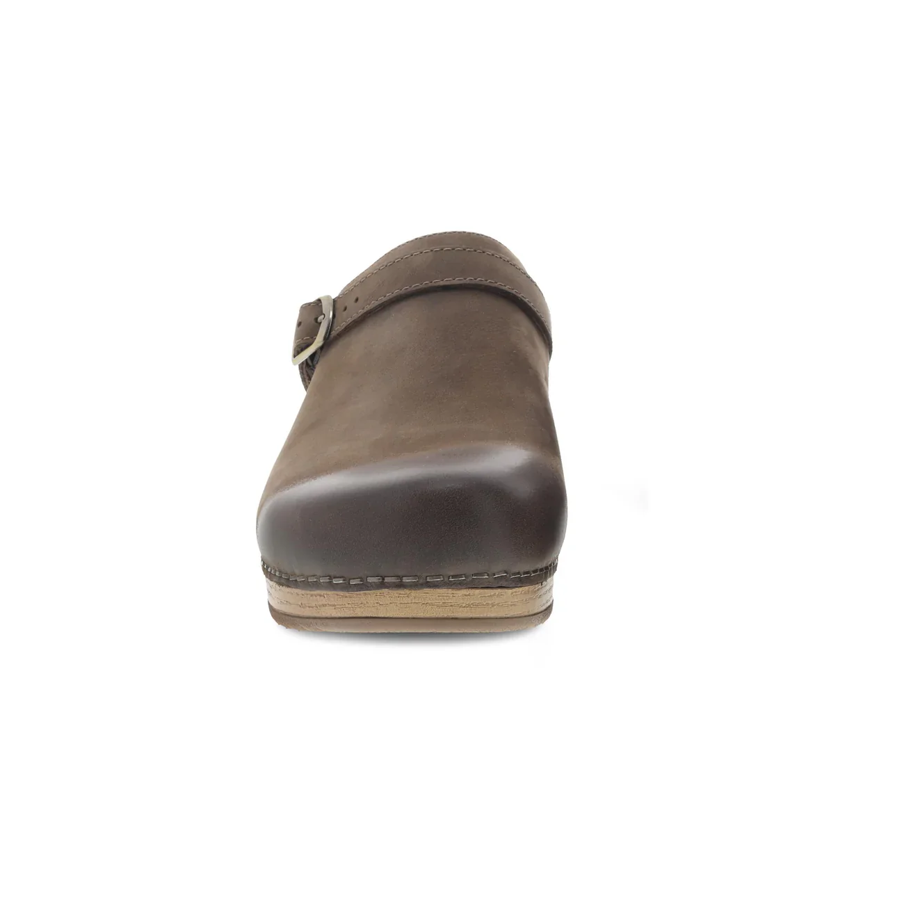WOMEN'S DANSKO BERRY | MUSHROOM BURNISHED NUBUCK MULE - Image 6