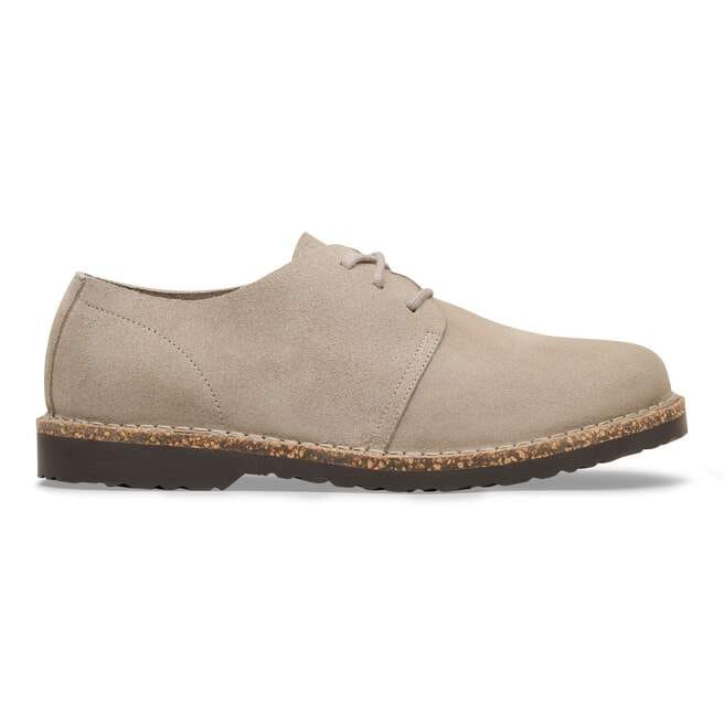 BIRKENSTOCK MEN'S UPPSALA LOW SUEDE LEATHER | TAUPE