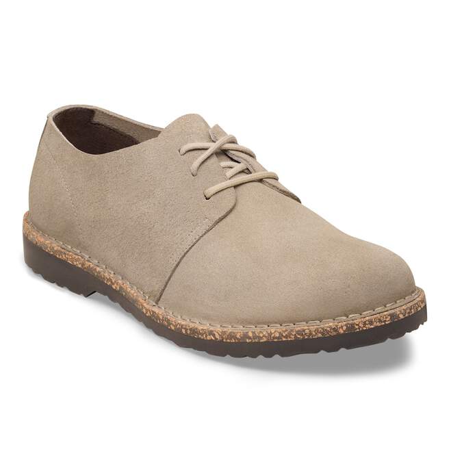 BIRKENSTOCK MEN'S UPPSALA LOW SUEDE LEATHER | TAUPE - Image 2