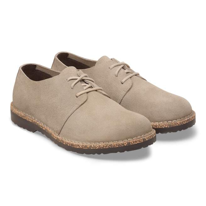 BIRKENSTOCK MEN'S UPPSALA LOW SUEDE LEATHER | TAUPE - Image 3