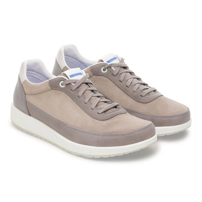 BIRKENSTOCK UNISEX HONNEF CITY SUEDE LEATHER | STONE COIN - Image 2