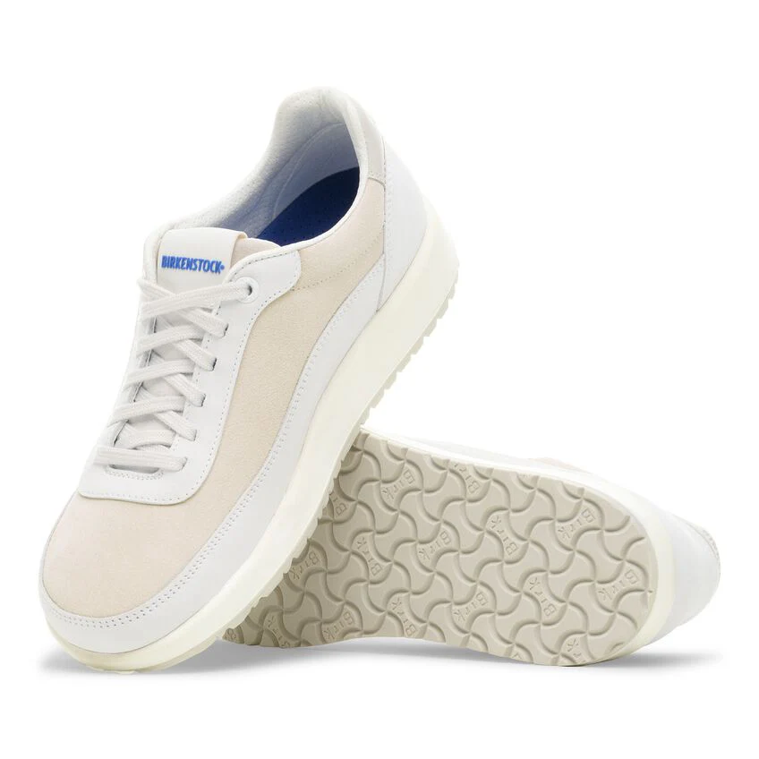 BIRKENSTOCK UNISEX HONNEF CITY SUEDE LEATHER | ANTIQUE WHITE - Image 3