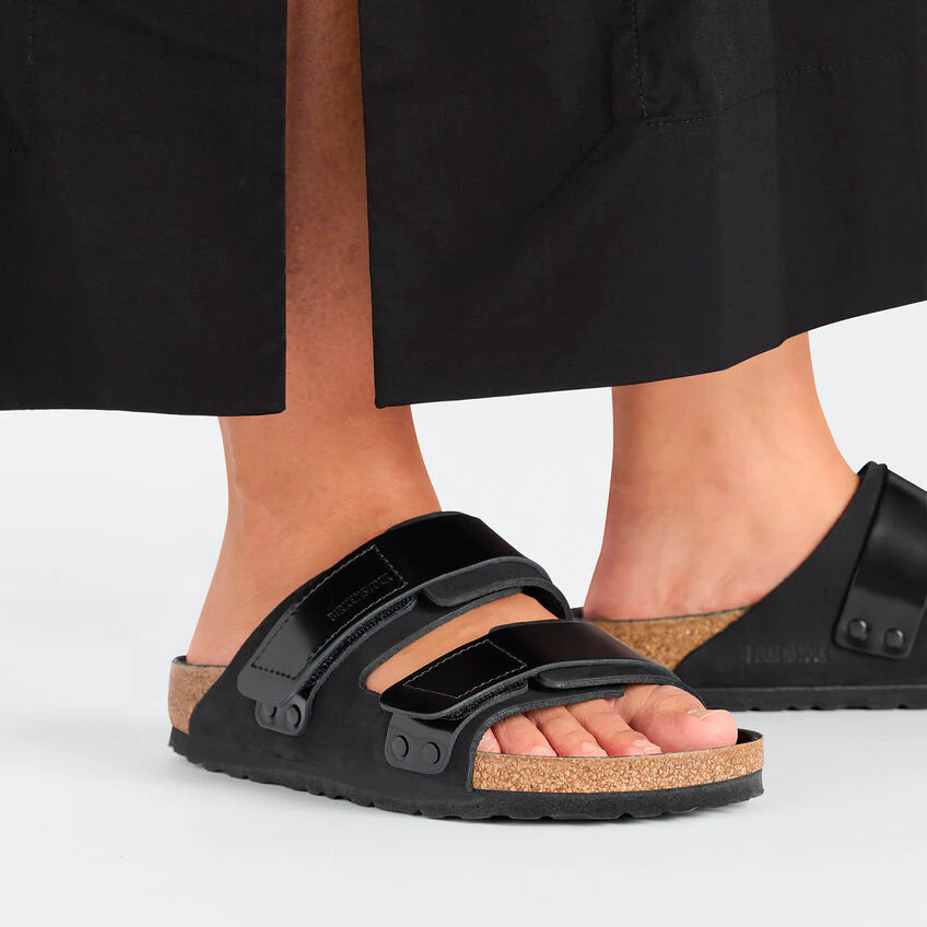 UNISEX BIRKENSTOCK UJI | HIGH-SHINE BLACK - Image 2