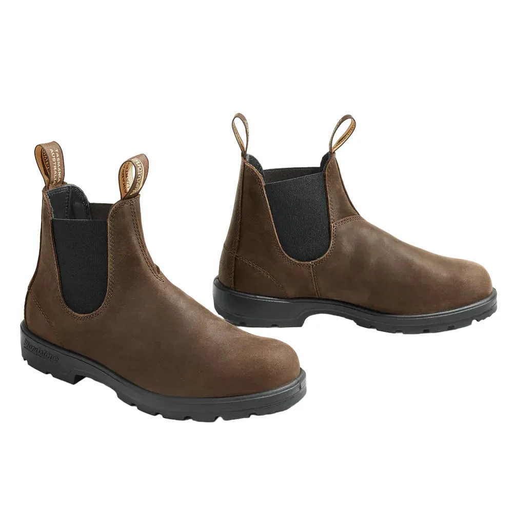 BLUNDSTONE UNISEX CHELSEA BOOTS | ANTIQUE BROWN - Image 5