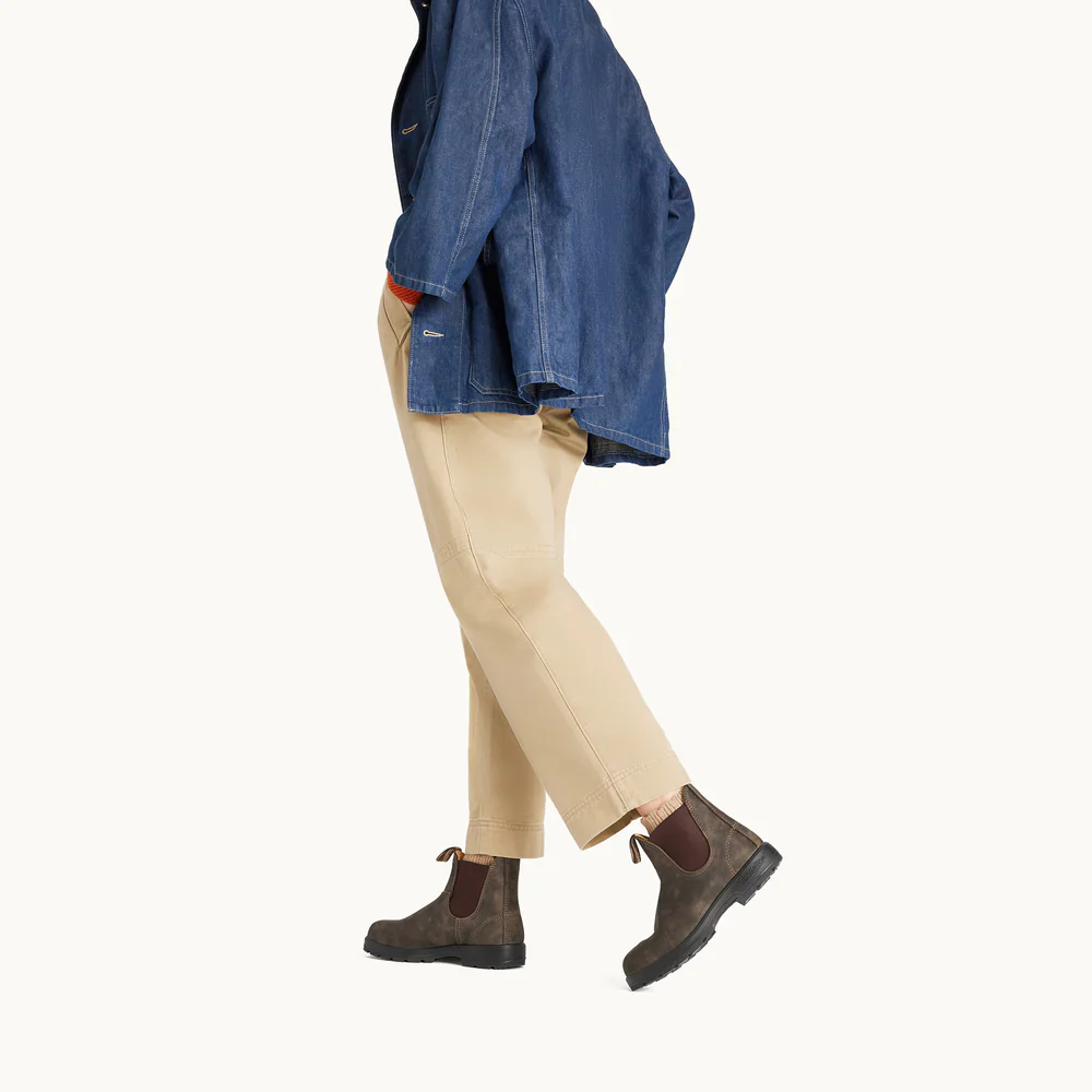 BLUNDSTONE UNISEX CHELSEA BOOTS | RUSTIC BROWN - Image 10
