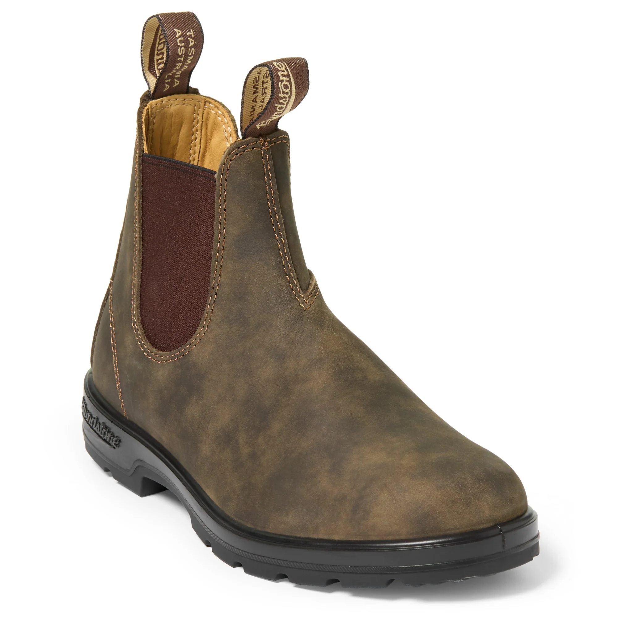 BLUNDSTONE UNISEX CHELSEA BOOTS | RUSTIC BROWN - Image 4