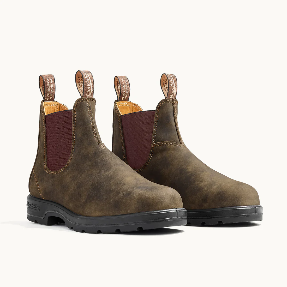 BLUNDSTONE UNISEX CHELSEA BOOTS | RUSTIC BROWN - Image 7