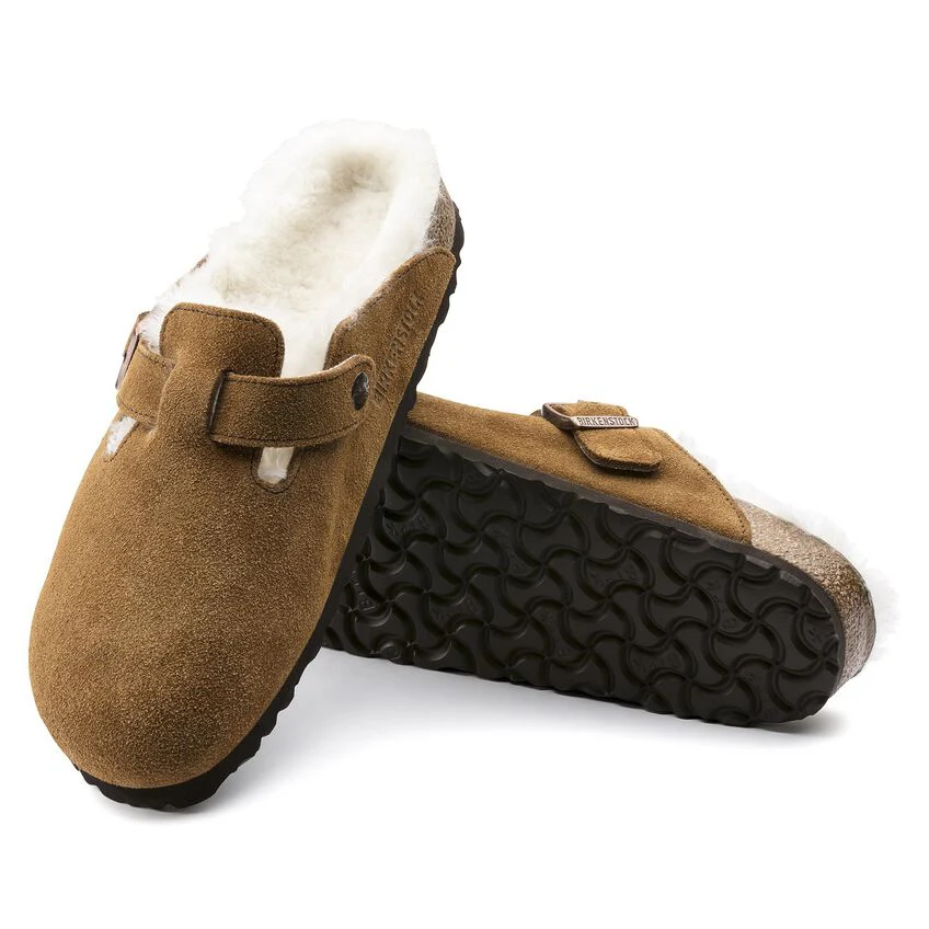 UNISEX BIRKENSTOCK BOSTON SHEARLING | MINK - Image 4