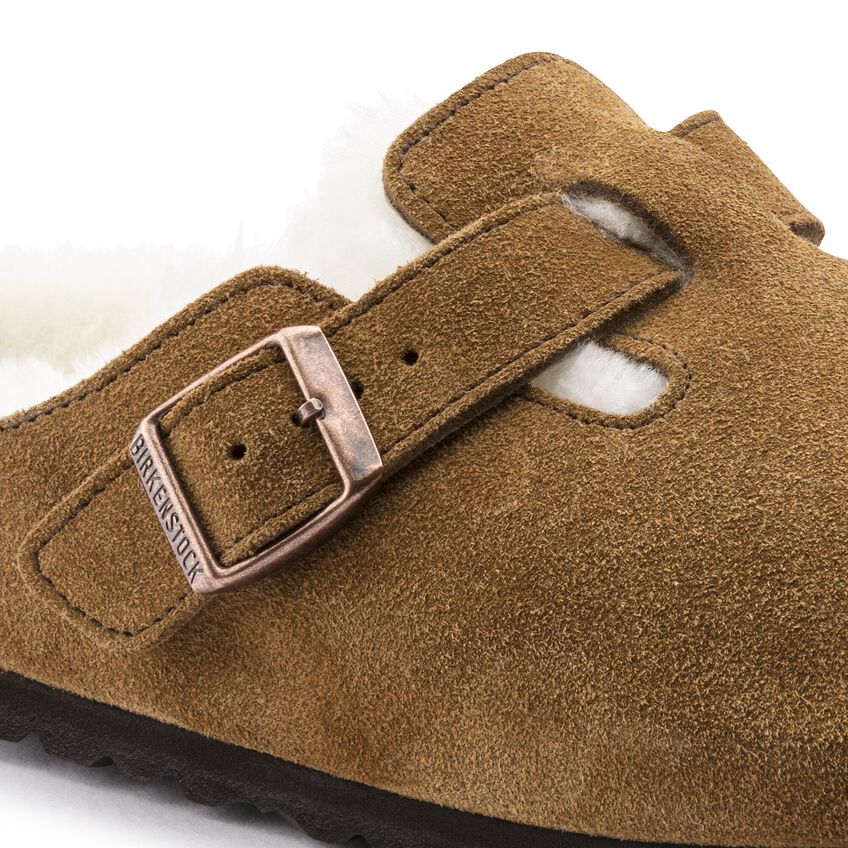 UNISEX BIRKENSTOCK BOSTON SHEARLING | MINK - Image 6