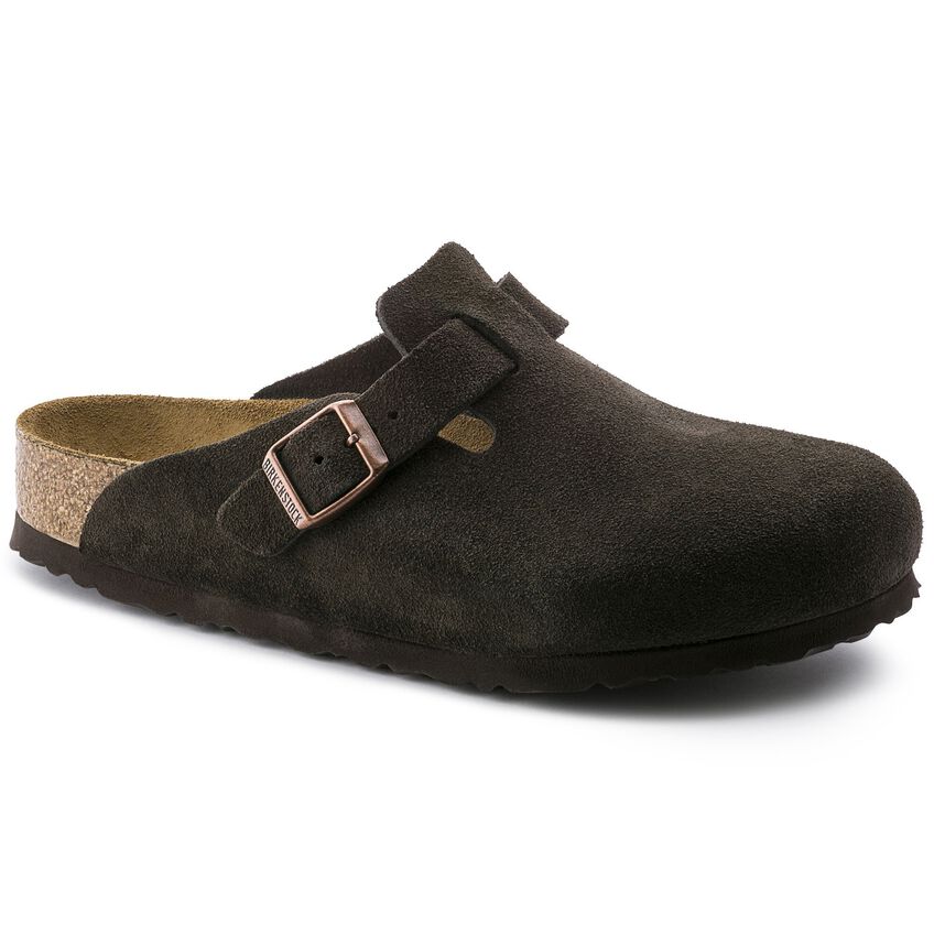 UNISEX BIRKENSTOCK BOSTON SOFT FOOT BED | MOCHA - Image 3