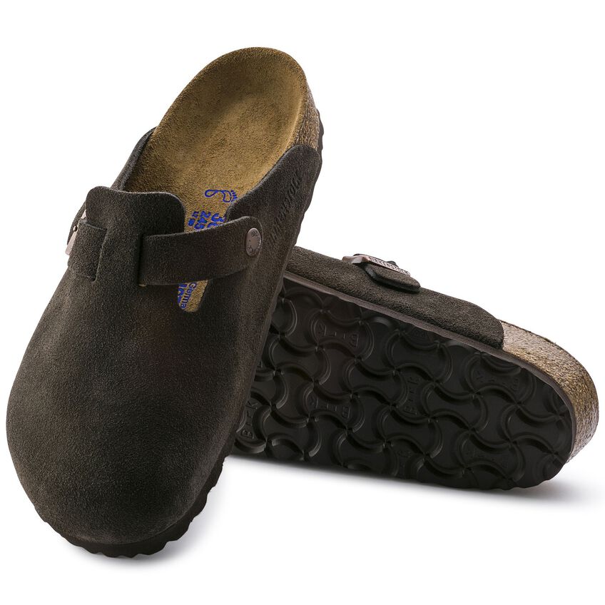 UNISEX BIRKENSTOCK BOSTON SOFT FOOT BED | MOCHA - Image 6