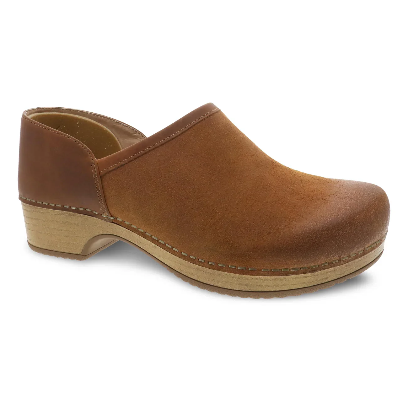 WOMEN'S DANSKO BRENNA | TAN BURNISHED SUEDE - Image 3