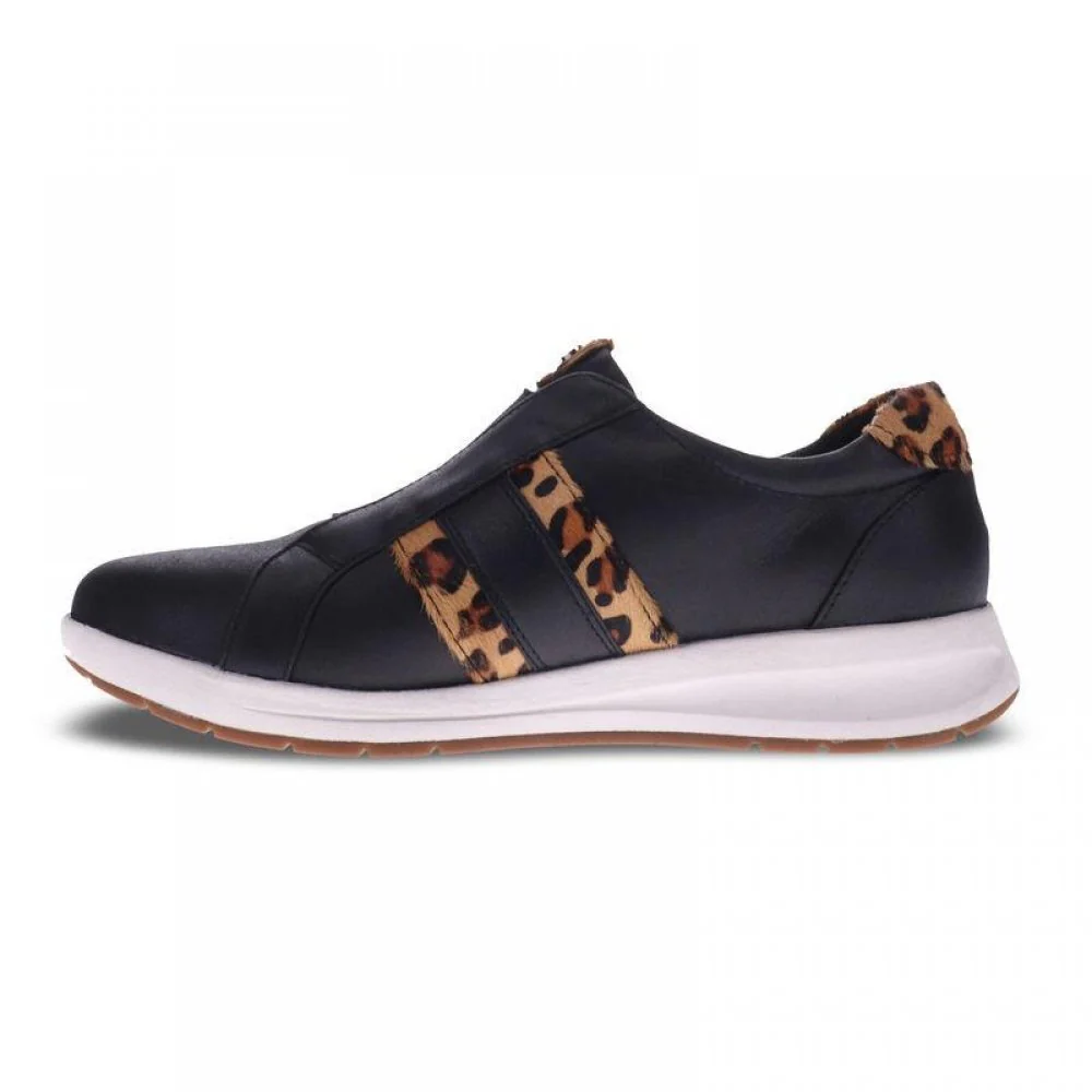 WOMEN'S REVERE BRUGES | ONYX/LEOPARD - Image 2