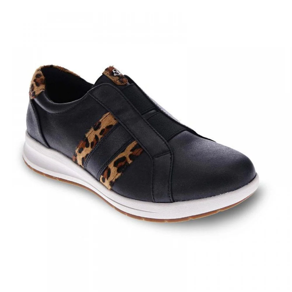 WOMEN'S REVERE BRUGES | ONYX/LEOPARD - Image 3