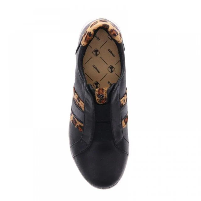 WOMEN'S REVERE BRUGES | ONYX/LEOPARD - Image 4
