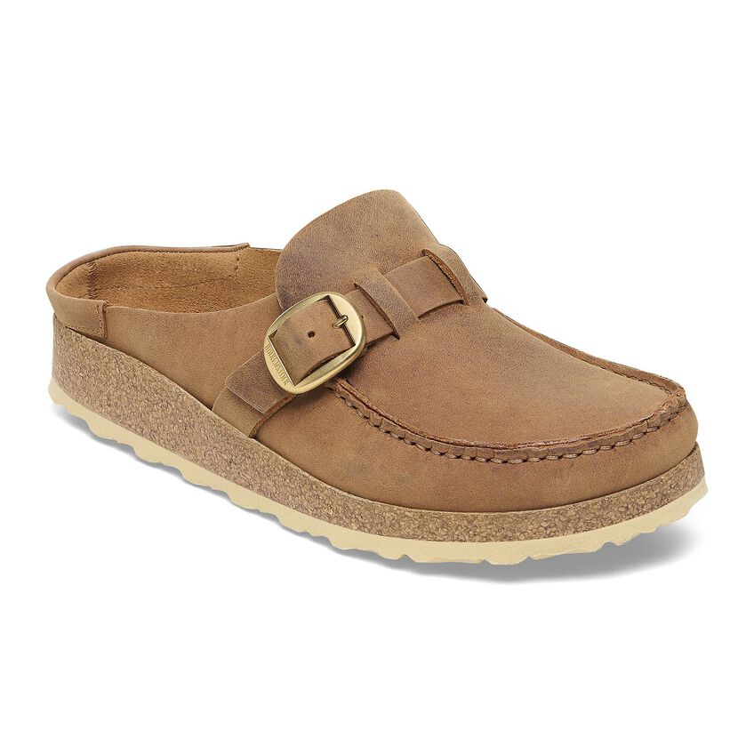 WOMEN'S BIRKENSTOCK BUCKLEY CLOG | COGNAC - Image 3