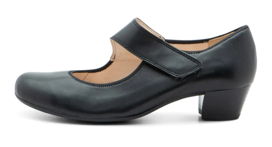 WOMEN'S ARA CALICO MARY JANE PUMP 35 MM | BLACK - Image 2