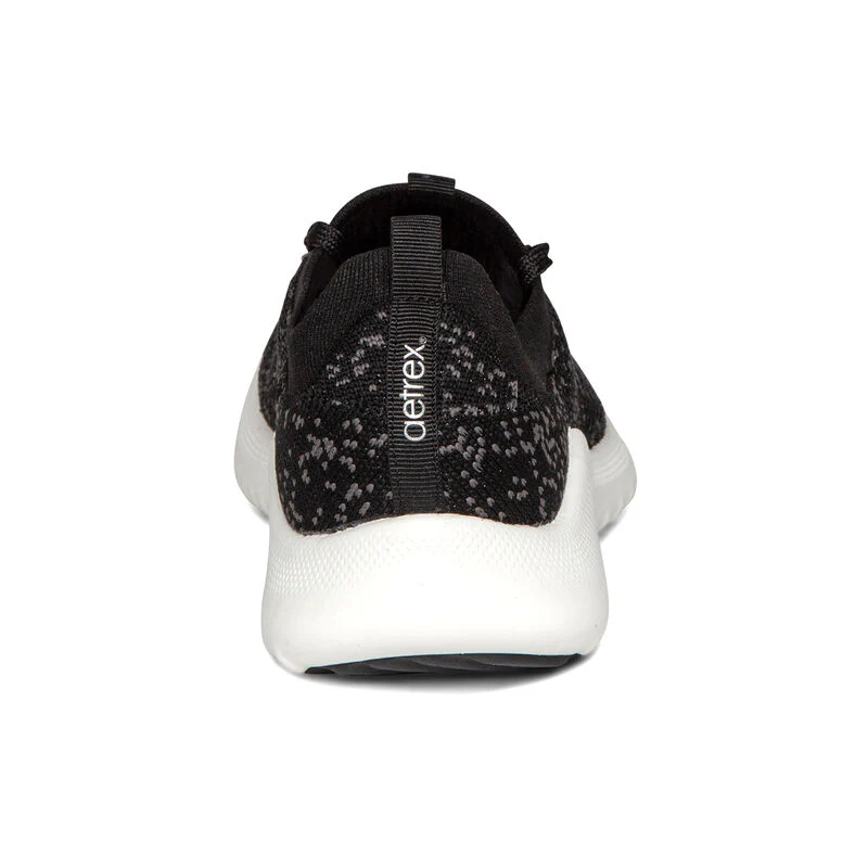 WOMEN'S AETREX CARLY SNEAKERS | BLACK - Image 7
