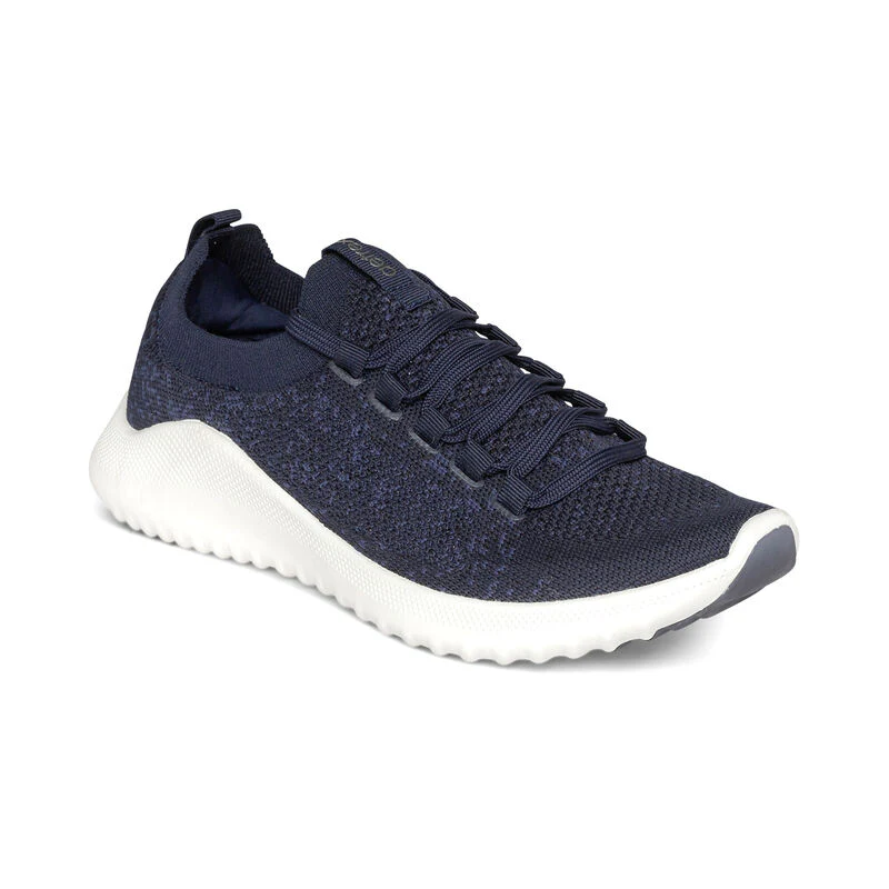WOMEN'S AETREX CARLY SNEAKERS | NAVY - Image 4