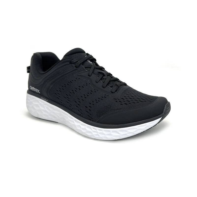 MEN'S AETREX CHASE ARCH SUPPORT SNEAKER | BLACK - Image 3