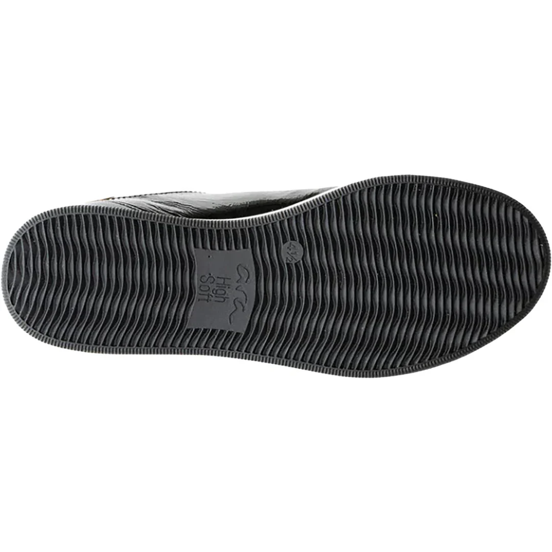 WOMEN'S ARA REI-LOW SNEAKER | BLACK PATENT / PLATINUM METALLIC - Image 9