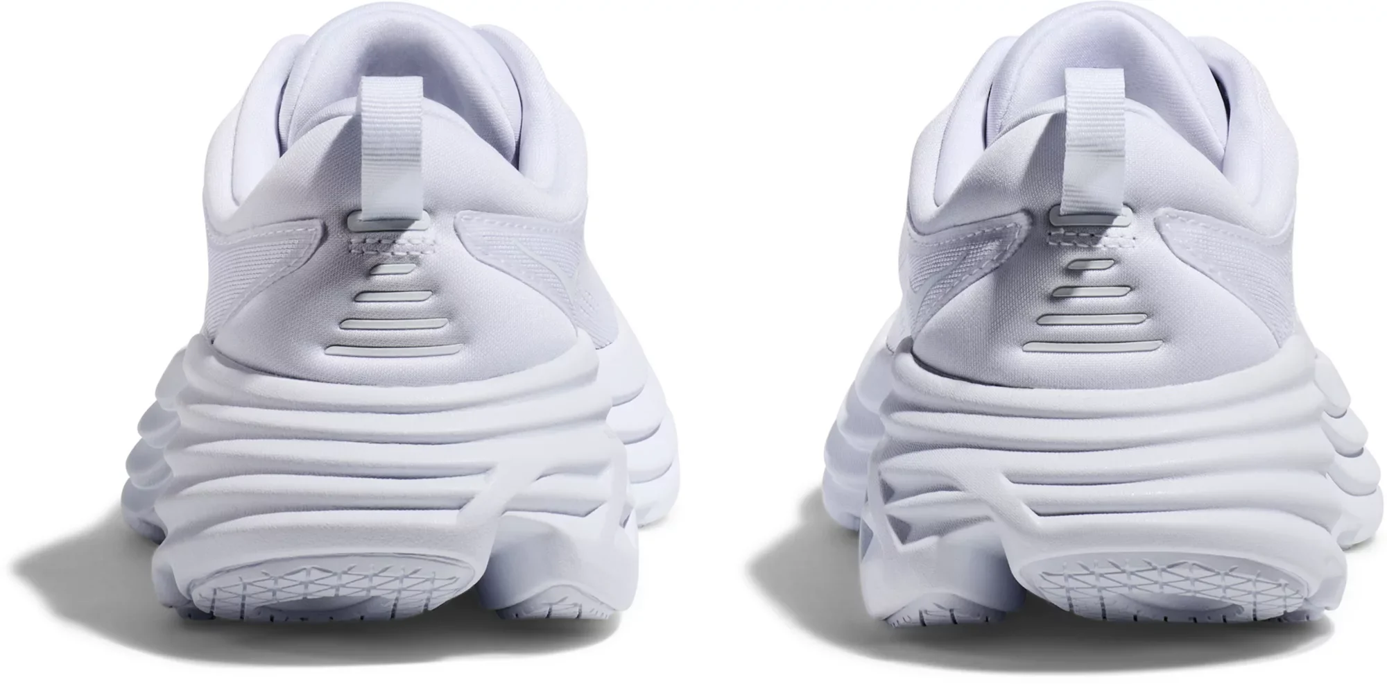 WOMEN'S HOKA BONDI 8 | WHITE / WHITE - Image 6