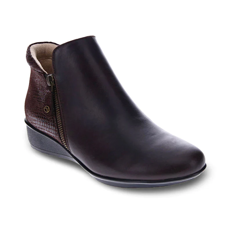 WOMEN'S REVERE DAMASCUS BOOT | ESPRESSO FRENCH / LIZARD - Image 3