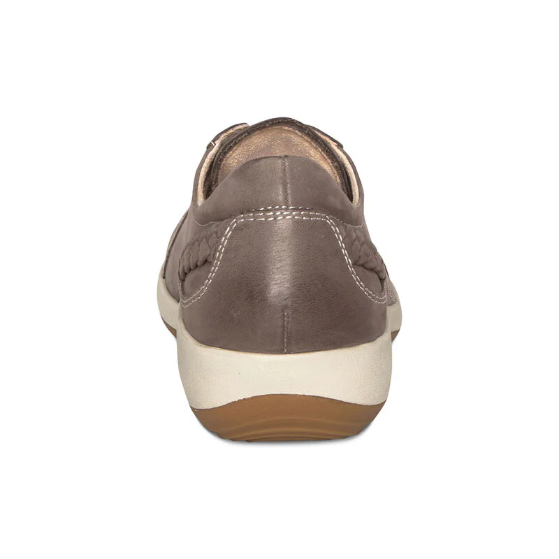 WOMEN'S AETREX DANA LACE UP OXFORD | WARM GREY - Image 7