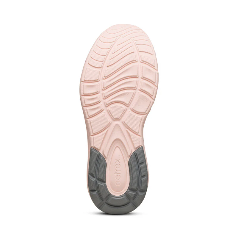 WOMEN'S AETREX DANIKA ARCH SUPPORT SNEAKER | GREY - Image 5