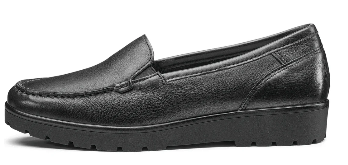 WOMEN'S ARA DEWITT WEDGE LOAFER | BLACK - Image 2